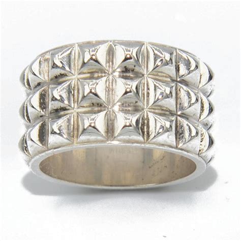 bague hermes espionne|Bague Hermès modèle espionne en argent .